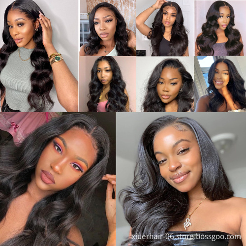 Wholesale 13x6 Brazilian HD Lace Front Wigs, Brazilian Human Hair Wig Lace Front ,Mink Brazilian Hair Wigs For Black Women